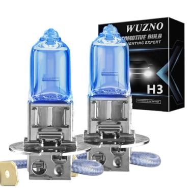 Imagem de Lâmpada de farol de halogênio H3 12V 55w branca 5000K 12336 64151 substituição super brilhante