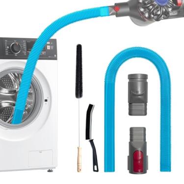 Imagem de Kit de fixação a vácuo de fiapos para secador Dyson V15 V12 V11 V10 V8 V7 Gen5 V6 DC58 DC59 kit de limpeza de ventilação de secador, incluindo escova de secadora e escova de limpeza de fendas de
