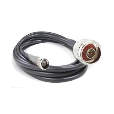 Imagem de Cabo Descida Celular Rg 58 10Mts Com Conectores -Menor Preço - New Lin