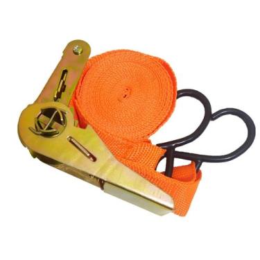Imagem de 2 Cinta Para Prender Carga Com Catraca 4,5 Metros Bagageiro - Doxa