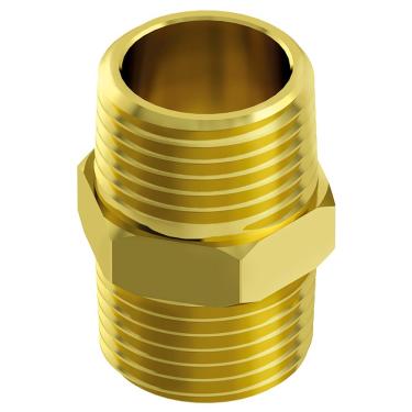 Imagem de Niple Duplo Sem Cromagem Rosca 1/2" Censi