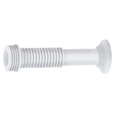 Imagem de Tubo de Ligação Ajustável com Espude para Bacia Sanitária Censi Branco