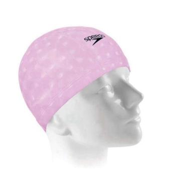Imagem de Touca Speedo Comfort 3D Cap - Masculino, Rosa, U
