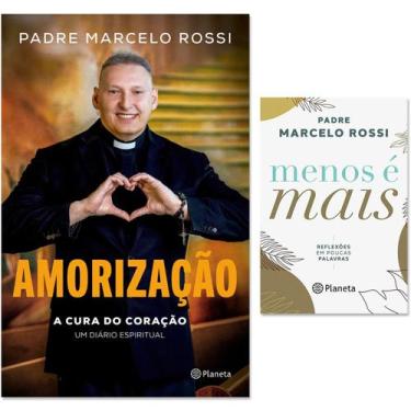 Imagem de Kit Padre Marcelo Rossi - Menos é Mais Reflexões em Poucas Palavras + 