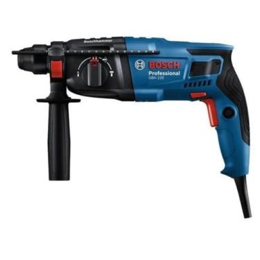 Imagem de Martelete Perfurador E Rompedor Sds Plus - Gbh 220 - Bosch, Azul, 220V