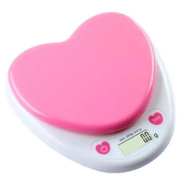 Imagem de Balança Digital De Cozinha Alta Precisão 3kg Coração Fitness - PGB