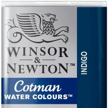 Imagem de Aquarela Winsor & Newton Cotman Pastilha 322 Indigo - WINSOR NEWTON