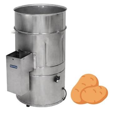 Imagem de Descascador De Batata 10kg Profissional - Db10 - Metvisa, 220V