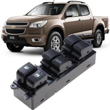 Imagem de Botao Interruptor Vidro Eletrico Quadruplo S10 Trailblaze - HD