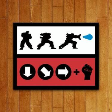 Imagem de Placa Decorativa - Golpe Comando - Legiao Nerd