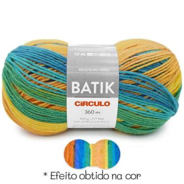 Imagem de Lã Batik Círculo 100g 360 metros - Circulo, 9945 Penumbra