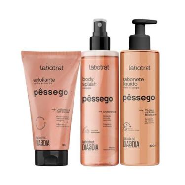 Imagem de Kit Dia a Dia Pêssego Esfo 150ml + Body 190ml + Sabo 190ml - Labotrat