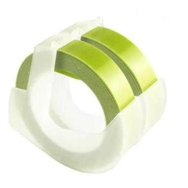 Imagem de Fita Vinil Verde Oliva Aplicável Dymo Manual 6Mm 3Dog15 2 Un - Generic