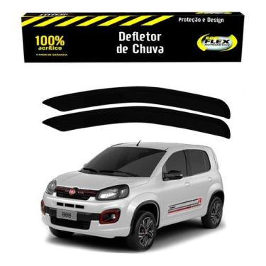 Imagem de Jogo Calha Defletor Chuva Uno Sport 1.3 2 Portas 2017 A 2018 - Ecoflex