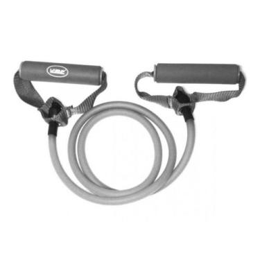 Imagem de Elástico Extensor Musculação Fitness Academia Extra Forte Liveup C/Peg