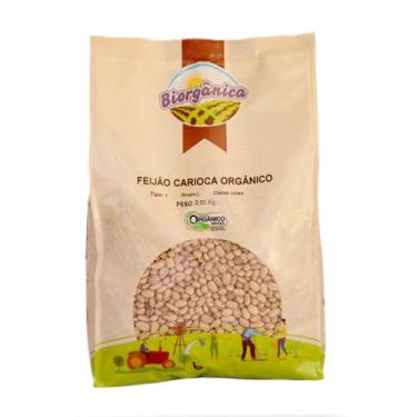 Imagem de Feijão Carioca Orgânico 2Kg Biorgânica