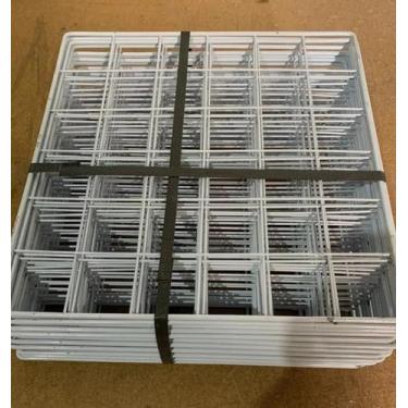 Imagem de Tela Aramada 40x40 Para Estante E Balcões Pacote Com 60 Pçs - Loja das