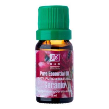 Imagem de Óleo Essencial Gerânio Bourbon 5ml - 100% Puro - RHR Cosméticos