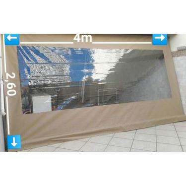 Imagem de Lona Confeccionada para Toldo cortina *SOMENTE A LONA* Medidas 4m x 2,