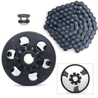 Imagem de Embreagem centrífuga, embreagem Go Kart com furo de 10 dentes para corrente #40/41/420, serve para mini moto, Go Kart, predador 212, cortador de grama e Honda GC GX 2-6,5HP motor