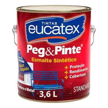 Imagem de Tinta Esmalte Base Água Acetinado Branco, 3,6L, Acabamento Acetinado, Secagem Rápida, Durável