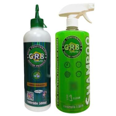 Imagem de Lubrificante Para Bicicleta 500ml Corrente Shampoo Diluído Spray 1l - 