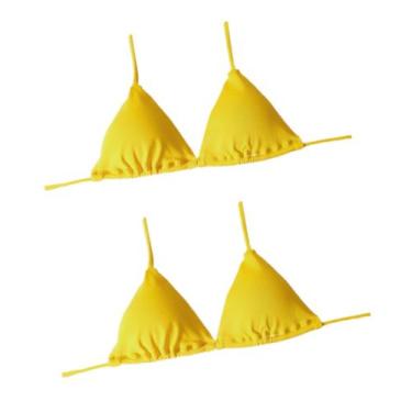 Imagem de Kit com 2 Biquíni cortininha avulso com bojo top Parte de cima do biqu