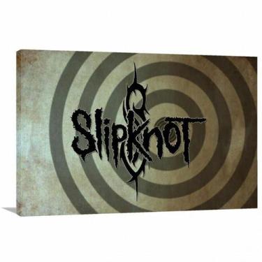 Imagem de Quadro decorativo Slipknot - Banda - Tela em Tecido - Wall Frame