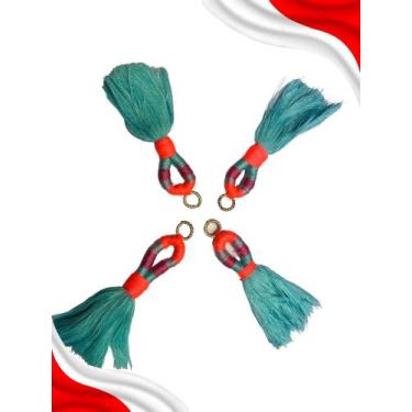 Imagem de Aplique Pingente Tassel Bordado, artesanato Tassel de Luxo, "Tacel" de