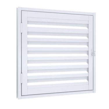 Imagem de Portinhola de Alumínio 80 x 60 x 4,5 cm Esquerda Riobras