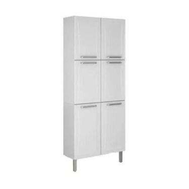 Imagem de Paneleiro Itatiaia Tarsila 6 Portas Branco Paneleiro 80 cm