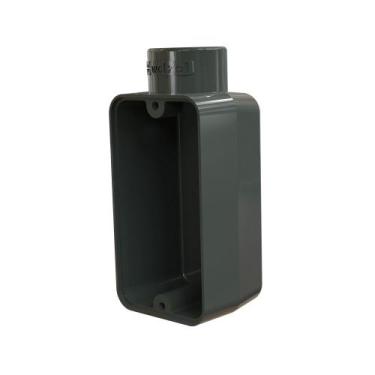 Imagem de Condulete Pvc Cinza Sem Rosca E 1/2 Sem Tampa E - I - Sr 10 Wetzel, Ci