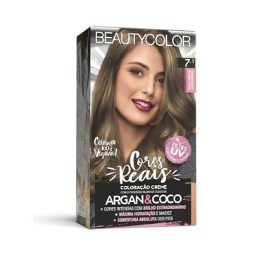 Imagem de Coloração Kit BEAUTYCOLOR - 7.1 Louro Natural Acinzentado