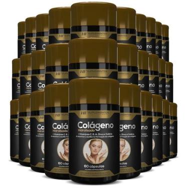 Imagem de 30x colageno hidrolisado em cápsulas softgel premium atacado - HF SUPL