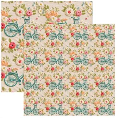 Imagem de Papel para Scrapbook Arte Fácil Bordado Ponto Alto 4 - SC-875