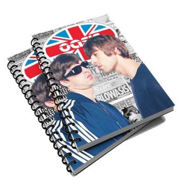 Imagem de Caderno Universitário 10 Mat Pers. Rock Oasis Mod 1 - Premium