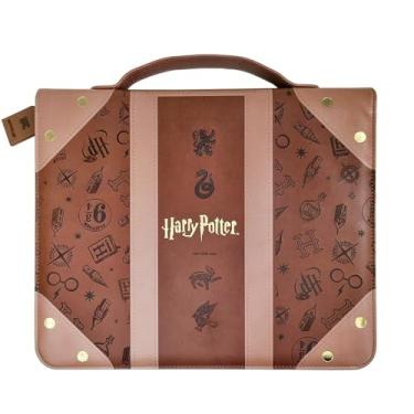 Imagem de DAC - Caderno Argolado Universitário PVC com 48 folhas Fechamento em Zíper - Harry Potter