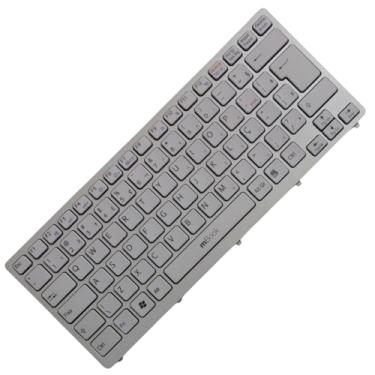 Imagem de Teclado P/Sony Vaio Vpc-cw13fx/r Vpc-cw152c Branco