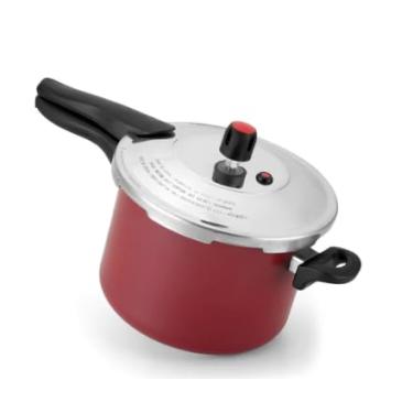 Imagem de Panela De Pressão 4,5 Litros - Fechamento Externo (4,5L Vermelha)