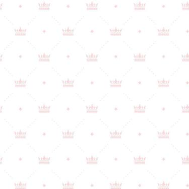 Imagem de Papel De Parede Branco Com Rosa Claro Infantil Bebe Adesivo