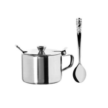 Imagem de Açucareiro com Colher em Inox 200ml - Art House