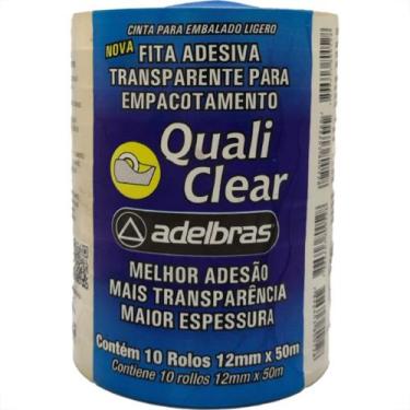 Imagem de Adelbras Fita Durex  12 X 50 - Kit C/10 Rl