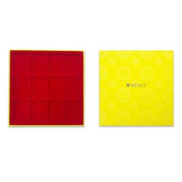 Imagem de PCCB 12 Grids Red PET Plant Velvet Coin Display Tray Coin Slab Holder Storage Case for NGC CNGC NPGS PCGS