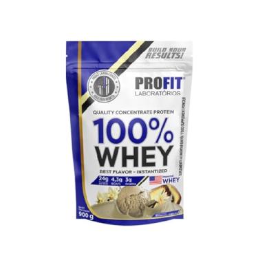 Imagem de Whey Protein 900g Baunilha Refil + Creatina E Bcaa