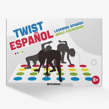 Imagem de Jogo de tabuleiro 1step2dream Spanish Twister Sight Word Learning