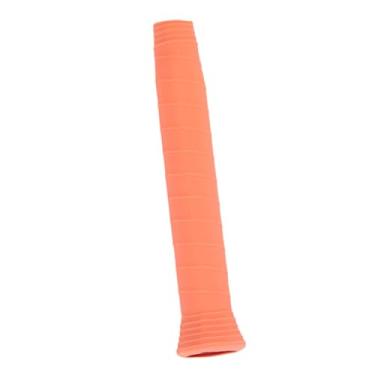 Imagem de Pegciuho Badminton Racket Grip Fita Tennis Non Slip Slip Tennis Handle Wrap Fita, Laranja