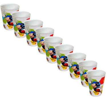 Imagem de Kit 10 Copos Mickey Mouse Para Festa Infantil Decoração Enfeite De Ovo