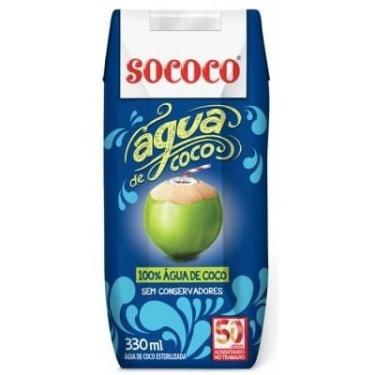 Imagem de Água De Coco Sococo 12un X 330ml