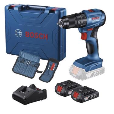 Imagem de Furadeira Parafusadeira Impac 18V Gsb 185-Li + Acess. Bosch