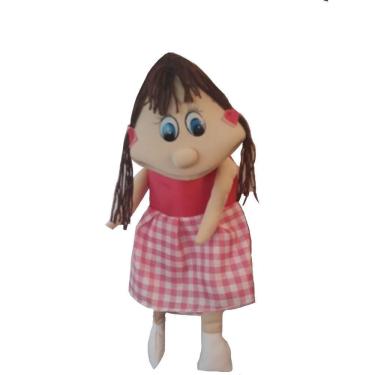 Imagem de Kit Fantoches Grande De Mão Menino E Menina De Espuma